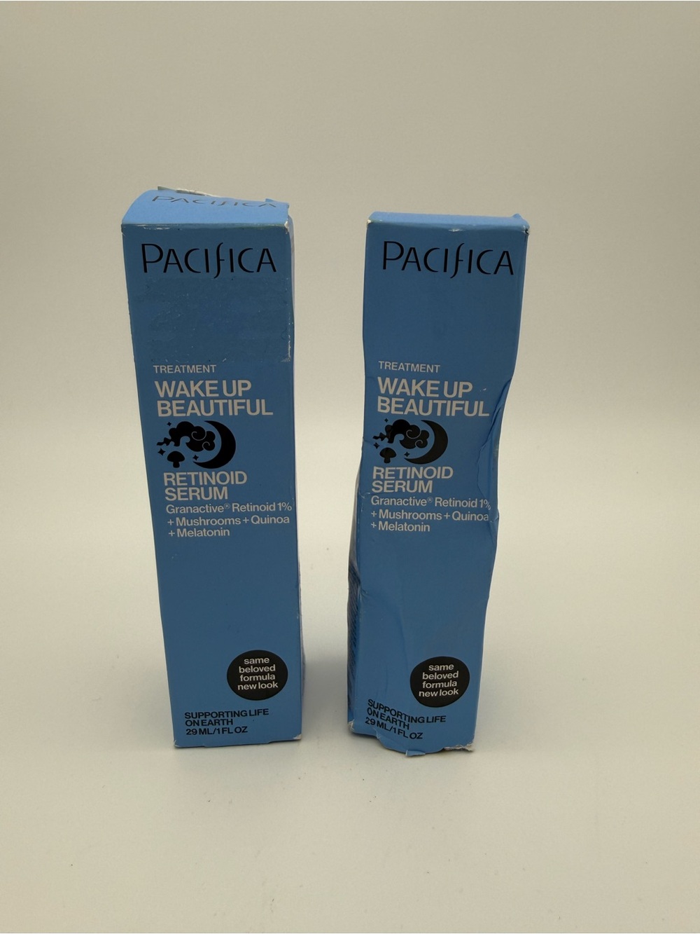 Duo Pacifica Wake Up Beautiful Retinoid Serum - Light Blue Boxes